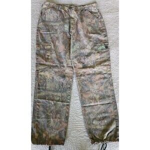 Vintage Liberty Pants Mens L 38x32 Realtree Advantage Timber Camo Cargo Hunting